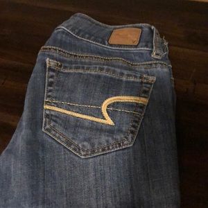 American eagle artist jeans in size 00 regular